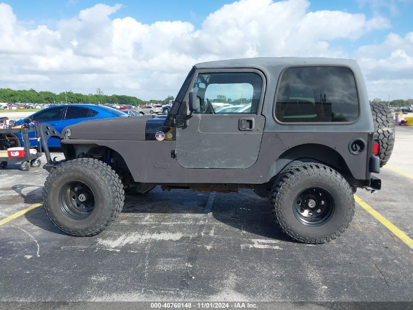 2003 Jeep Wrangler Sahara VIN: 1J4FA59S03P367544 Lot: 40760148