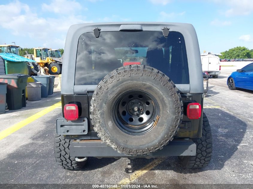 2003 Jeep Wrangler Sahara VIN: 1J4FA59S03P367544 Lot: 40760148