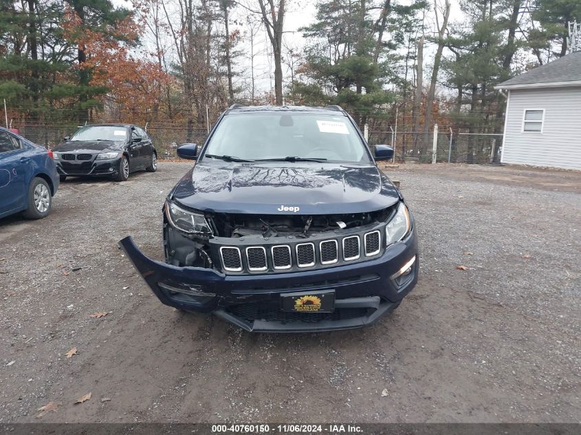 2018 Jeep Compass Latitude 4X4 VIN: 3C4NJDBB8JT350229 Lot: 40760150