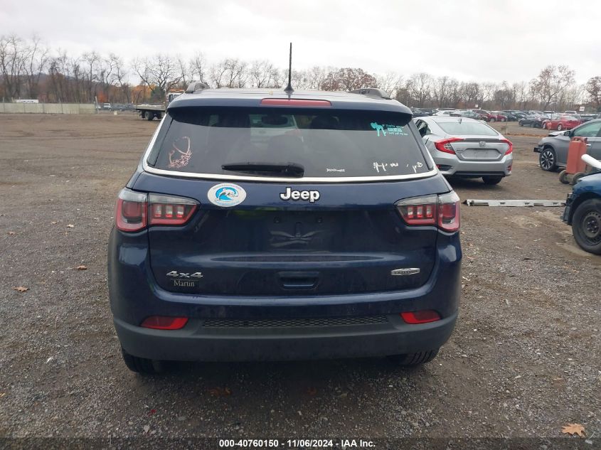 2018 Jeep Compass Latitude 4X4 VIN: 3C4NJDBB8JT350229 Lot: 40760150