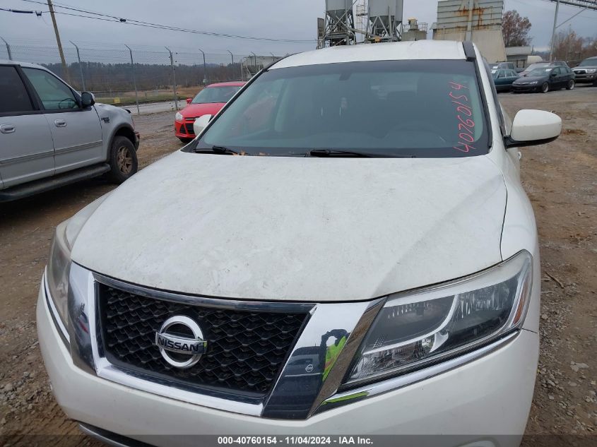 2014 Nissan Pathfinder S VIN: 5N1AR2MM4EC729106 Lot: 40760154