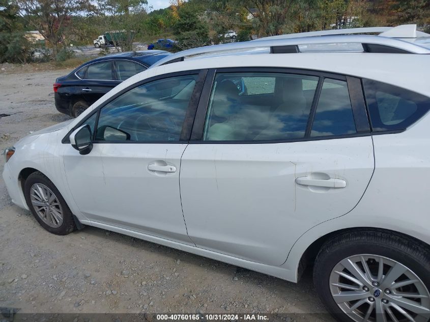 2017 Subaru Impreza 2.0I Premium VIN: 4S3GTAB63H3701655 Lot: 40760165