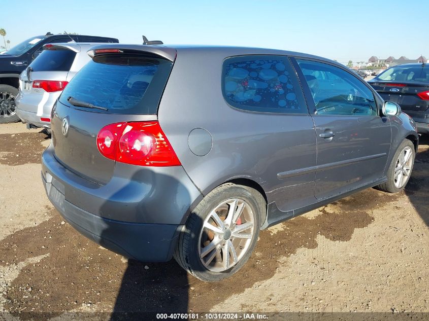 2006 Volkswagen Gti 2-Door VIN: WVWFV71K76W140427 Lot: 40760181