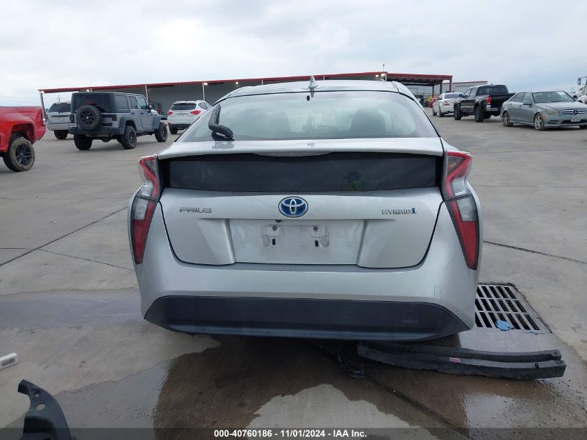 2017 Toyota Prius Two VIN: JTDKBRFU4H3029089 Lot: 40760186