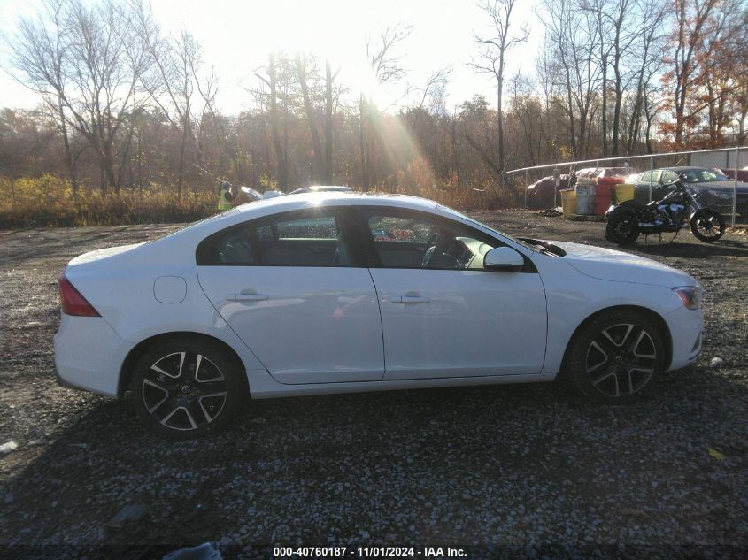 2017 Volvo S60 T5 Dynamic VIN: YV126MFL1H2437449 Lot: 40760187