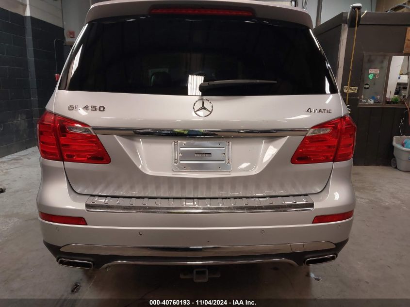 2014 Mercedes-Benz Gl 450 4Matic VIN: 4JGDF7CEXEA371423 Lot: 40760193