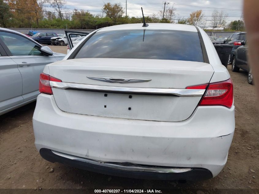 2012 Chrysler 200 Touring VIN: 1C3CCBBB9CN277997 Lot: 40760207