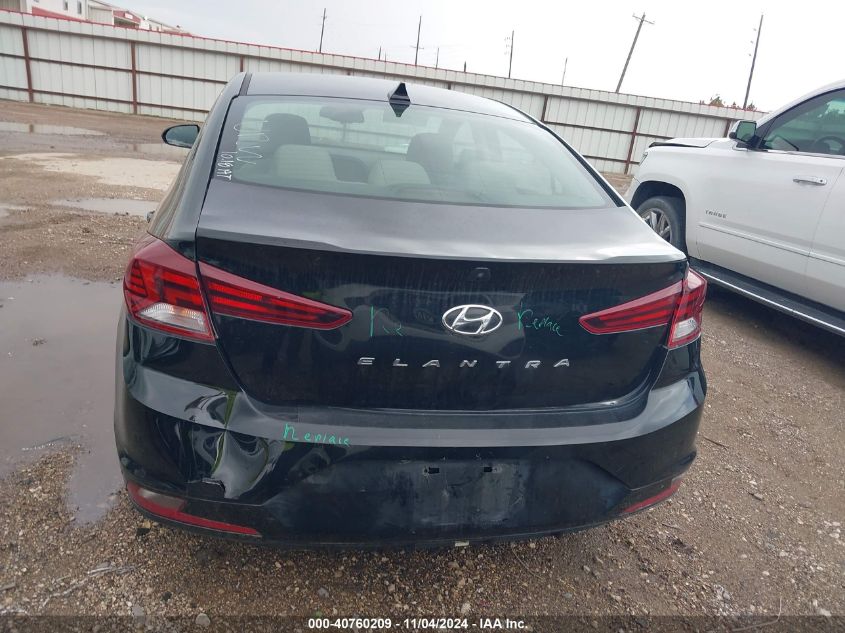 2019 Hyundai Elantra Value Edition VIN: KMHD84LF0KU864300 Lot: 40760209