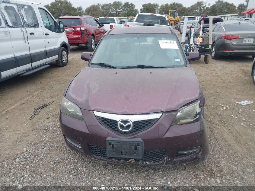 2008 Mazda Mazda3 I VIN: JM1BK32F081809350 Lot: 40760215