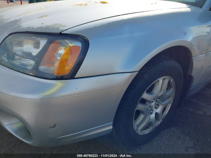 2004 Subaru Outback VIN: 4S3BH675447620269 Lot: 40760223