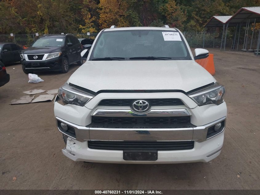 2016 Toyota 4Runner Limited VIN: JTEBU5JR5G5365015 Lot: 40760231