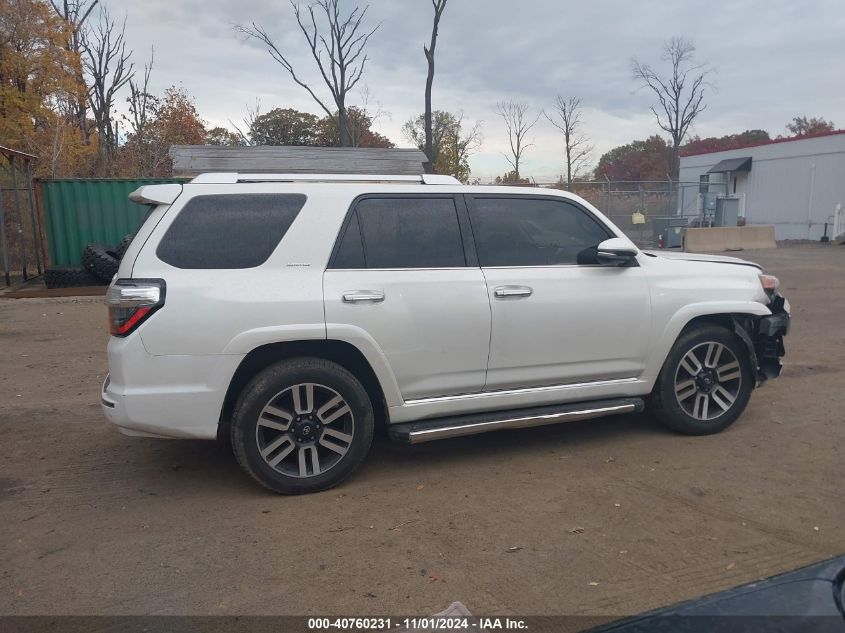 2016 Toyota 4Runner Limited VIN: JTEBU5JR5G5365015 Lot: 40760231