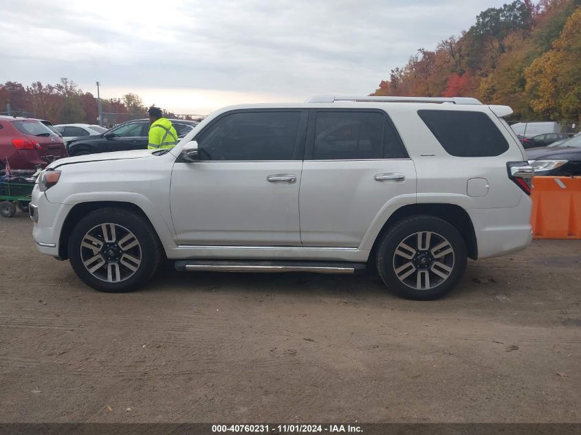 2016 Toyota 4Runner Limited VIN: JTEBU5JR5G5365015 Lot: 40760231