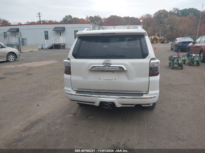 2016 Toyota 4Runner Limited VIN: JTEBU5JR5G5365015 Lot: 40760231