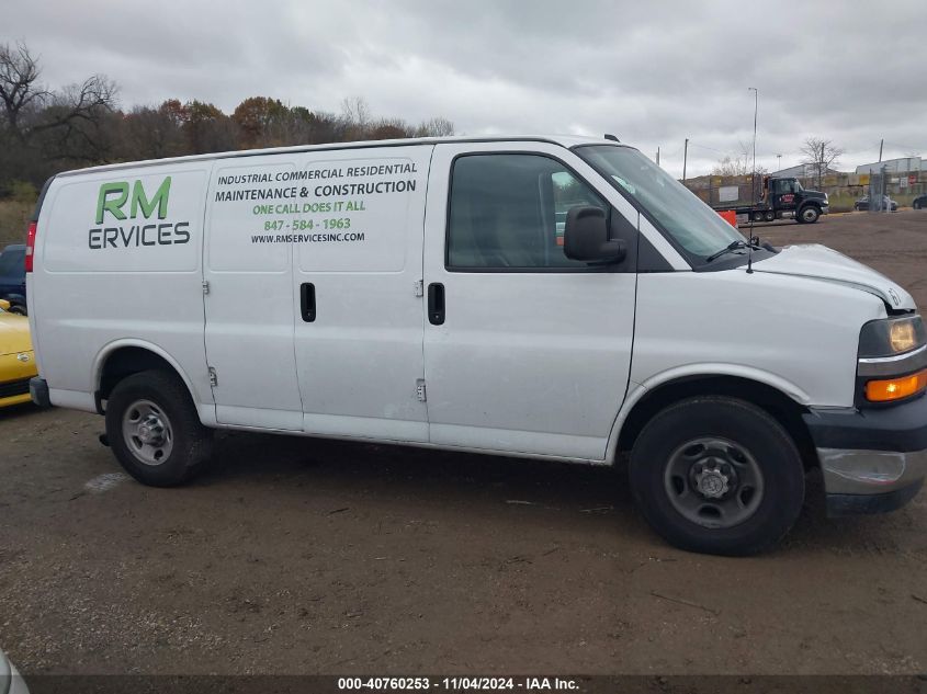 2017 Chevrolet Express 2500 Work Van VIN: 1GCWGAFF9H1150573 Lot: 40760253