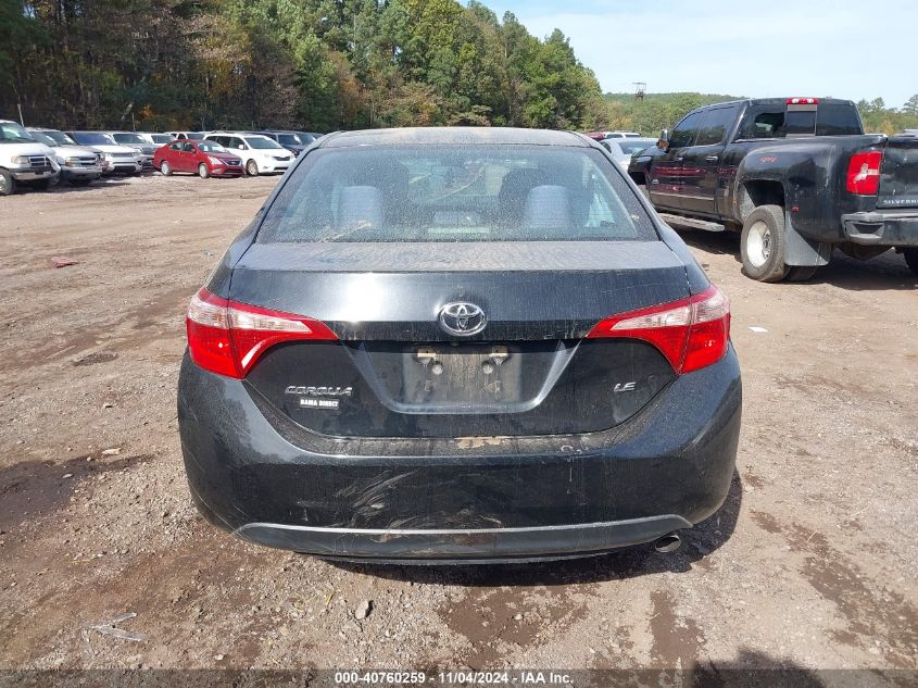 2017 Toyota Corolla Le VIN: 5YFBURHE3HP579844 Lot: 40760259