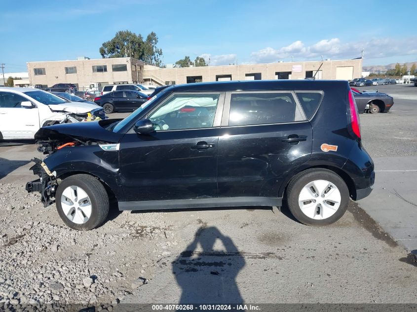 2016 Kia Soul Ev + VIN: KNDJX3AE1G7016494 Lot: 40760268