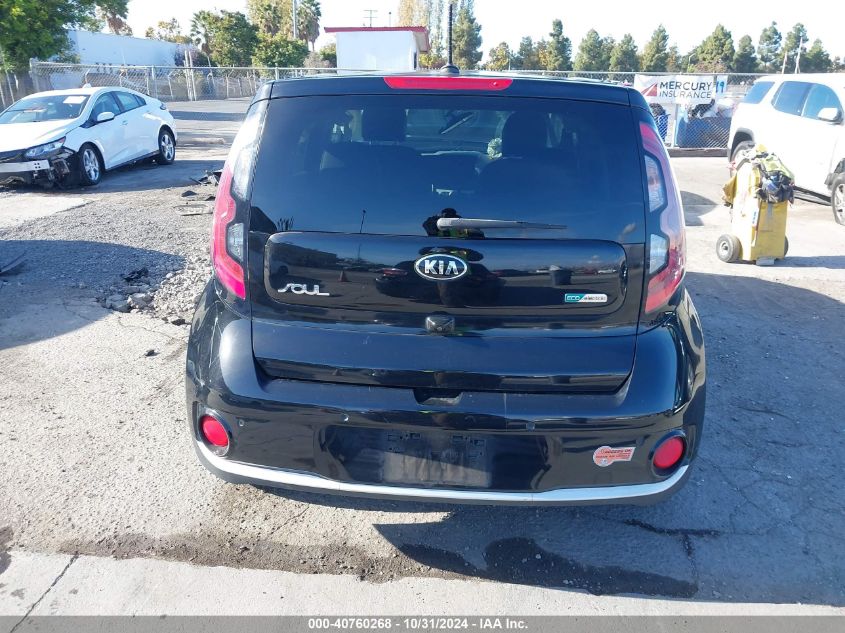 2016 Kia Soul Ev + VIN: KNDJX3AE1G7016494 Lot: 40760268