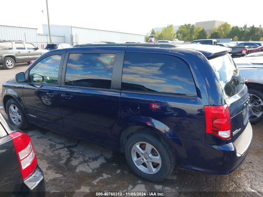 2013 Dodge Grand Caravan Sxt VIN: 2C4RDGCG8DR552869 Lot: 40760313