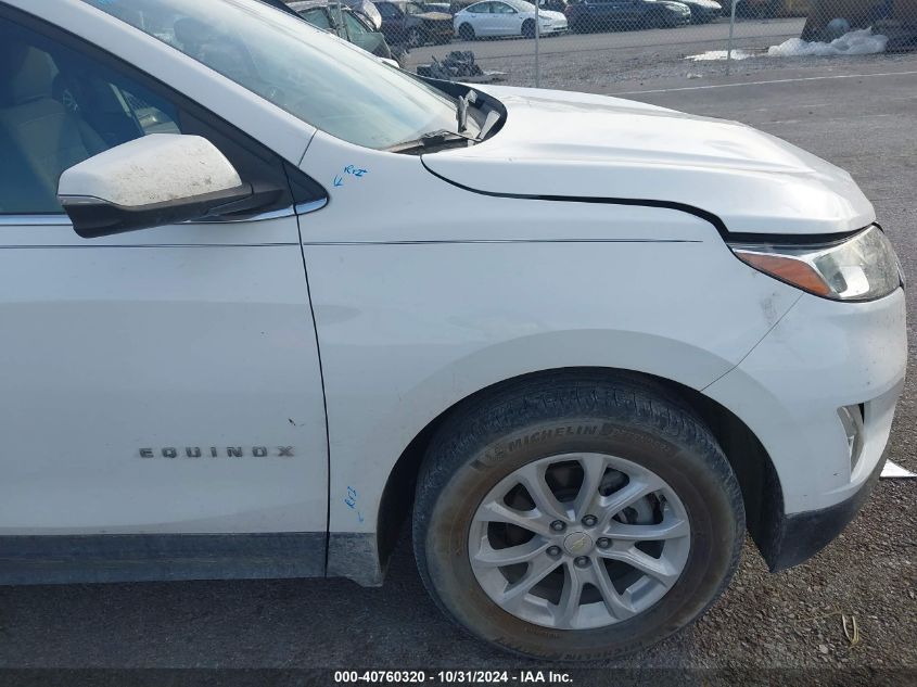 2018 Chevrolet Equinox Lt VIN: 3GNAXJEV8JL409837 Lot: 40760320