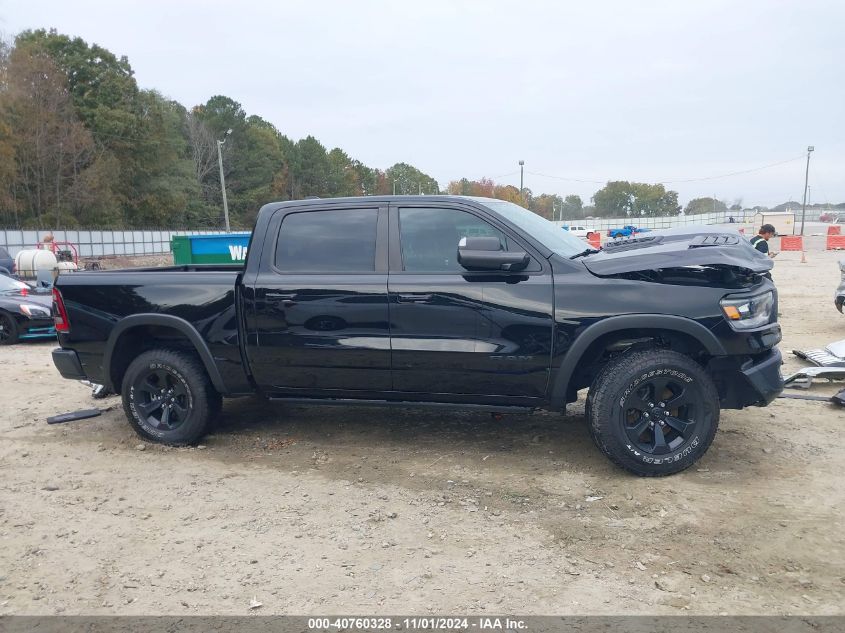 2020 Ram 1500 Rebel 4X4 5'7 Box VIN: 1C6SRFLT3LN379646 Lot: 40760328