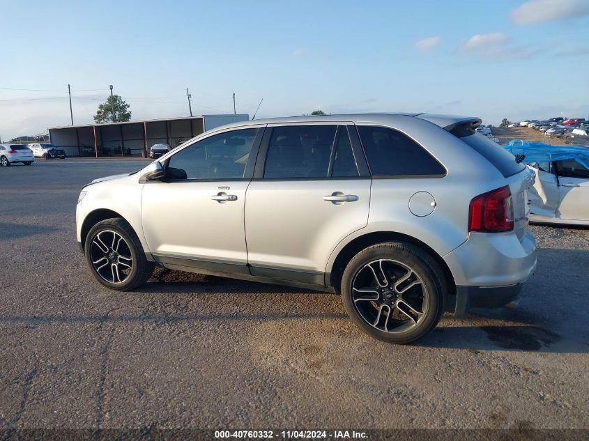 2013 Ford Edge Sel VIN: 2FMDK4JC4DBA74209 Lot: 40760332