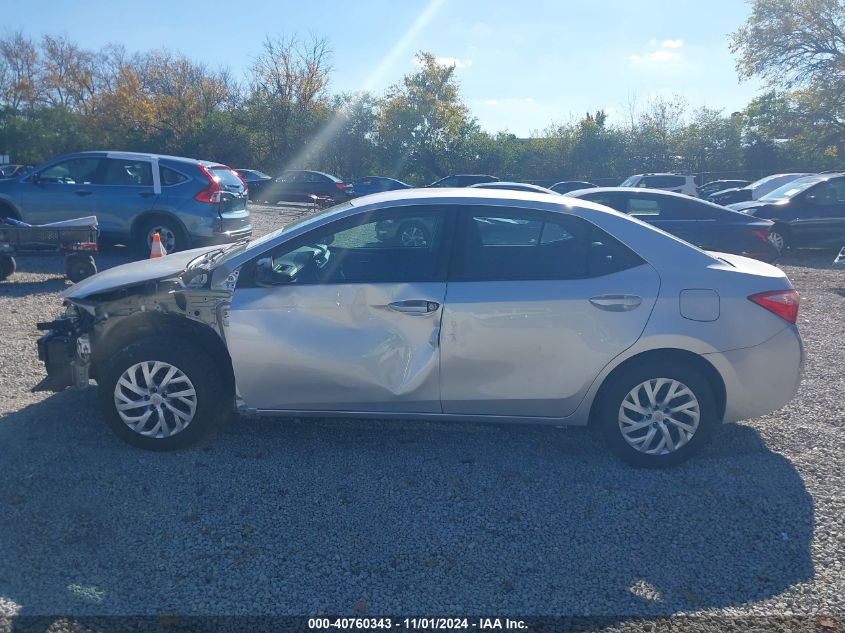 2019 Toyota Corolla Le VIN: 5YFBURHE0KP905770 Lot: 40760343