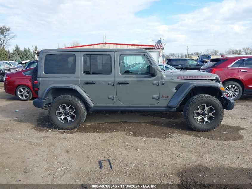 2020 Jeep Wrangler Unlimited Rubicon VIN: 1C4HJXFN7LW329632 Lot: 40760346