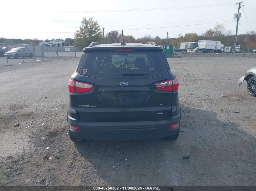 2018 Ford Ecosport Se VIN: MAJ3P1TE3JC240087 Lot: 40760362