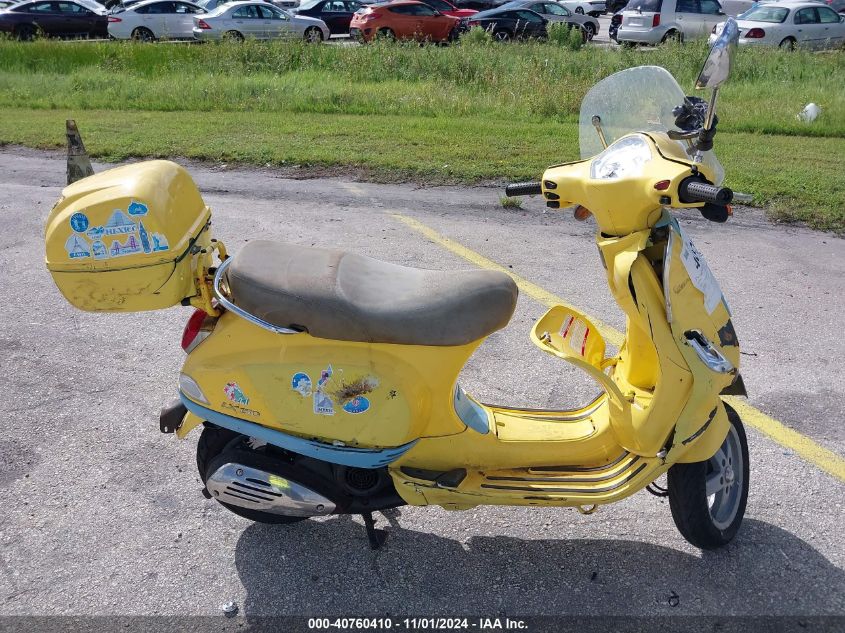 2007 Vespa Lx 150 VIN: ZAPM448F875012303 Lot: 40760410