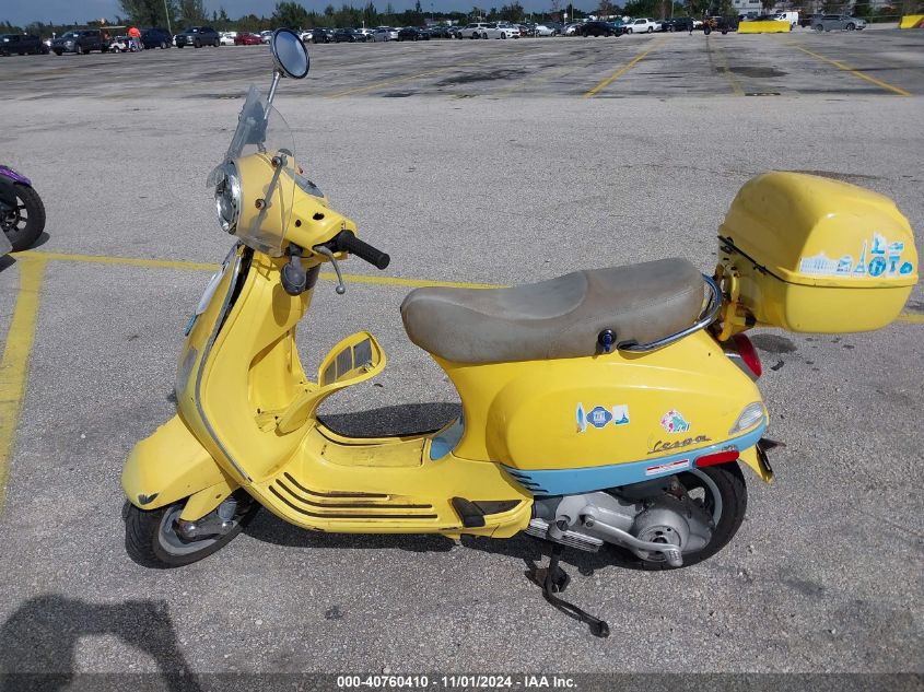 2007 Vespa Lx 150 VIN: ZAPM448F875012303 Lot: 40760410