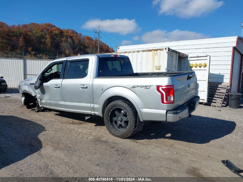 2016 Ford F-150 Xlt VIN: 1FTEW1EP0GFA70959 Lot: 40760418