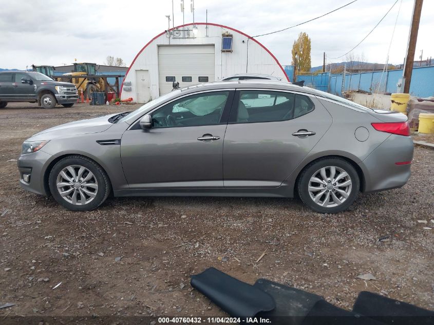 2014 Kia Optima Ex VIN: 5XXGN4A75EG260418 Lot: 40760432