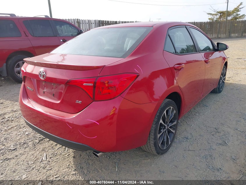 2018 TOYOTA COROLLA SE - 2T1BURHE8JC014379
