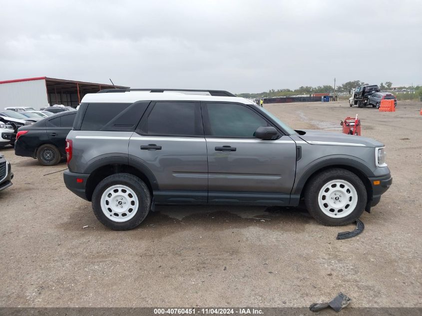 2023 Ford Bronco Sport Heritage VIN: 3FMCR9G63PRD38158 Lot: 40760451