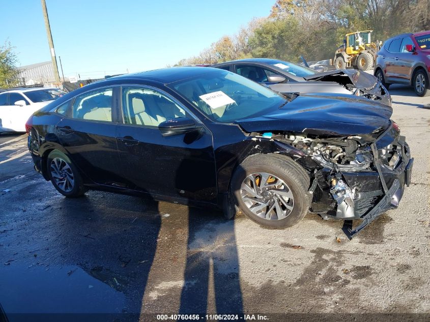 2018 Honda Civic Ex VIN: 19XFC2F73JE028868 Lot: 40760456