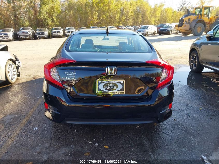 2018 Honda Civic Ex VIN: 19XFC2F73JE028868 Lot: 40760456