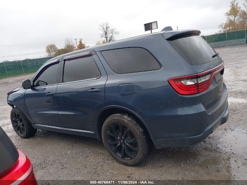 2020 Dodge Durango Gt Plus Awd VIN: 1C4RDJDG6LC192844 Lot: 40760471