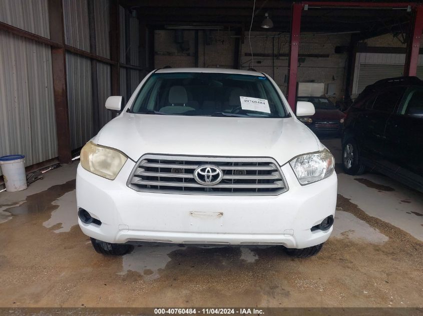 2008 Toyota Highlander VIN: JTEDS41A382056228 Lot: 40760484