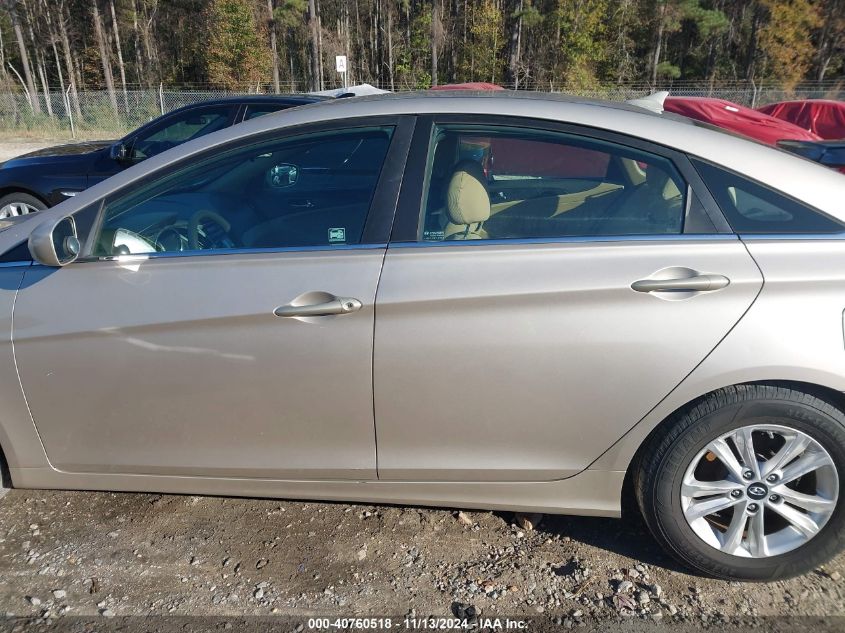 2011 Hyundai Sonata Gls VIN: 5NPEB4ACXBH134214 Lot: 40760518