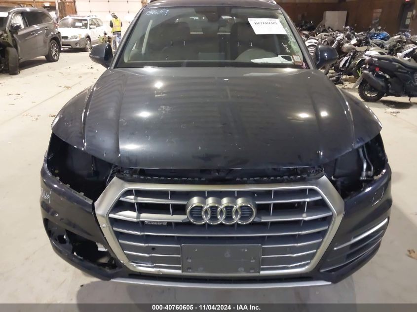 2018 Audi Q5 2.0T Premium/2.0T Tech Premium VIN: WA1BNAFY5J2134788 Lot: 40760605