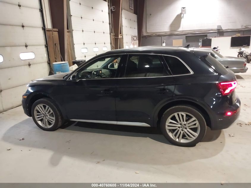 2018 Audi Q5 2.0T Premium/2.0T Tech Premium VIN: WA1BNAFY5J2134788 Lot: 40760605