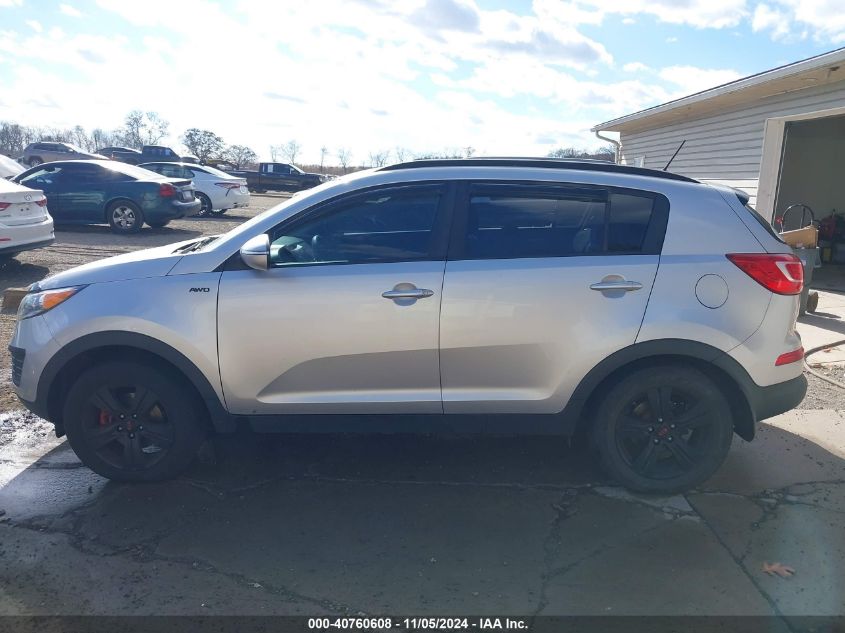 2013 Kia Sportage Lx VIN: KNDPBCA20D7476160 Lot: 40760608