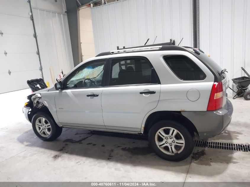 2008 Kia Sportage Lx V6 VIN: KNDJE723687453631 Lot: 40760611