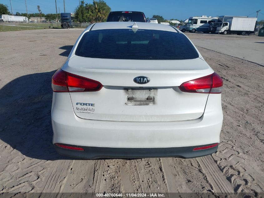 2018 Kia Forte Lx VIN: 3KPFL4A78JE170409 Lot: 40760646