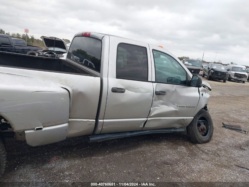 2004 Dodge Ram 3500 Slt/Laramie VIN: 3D7MU48C84G165734 Lot: 40760651