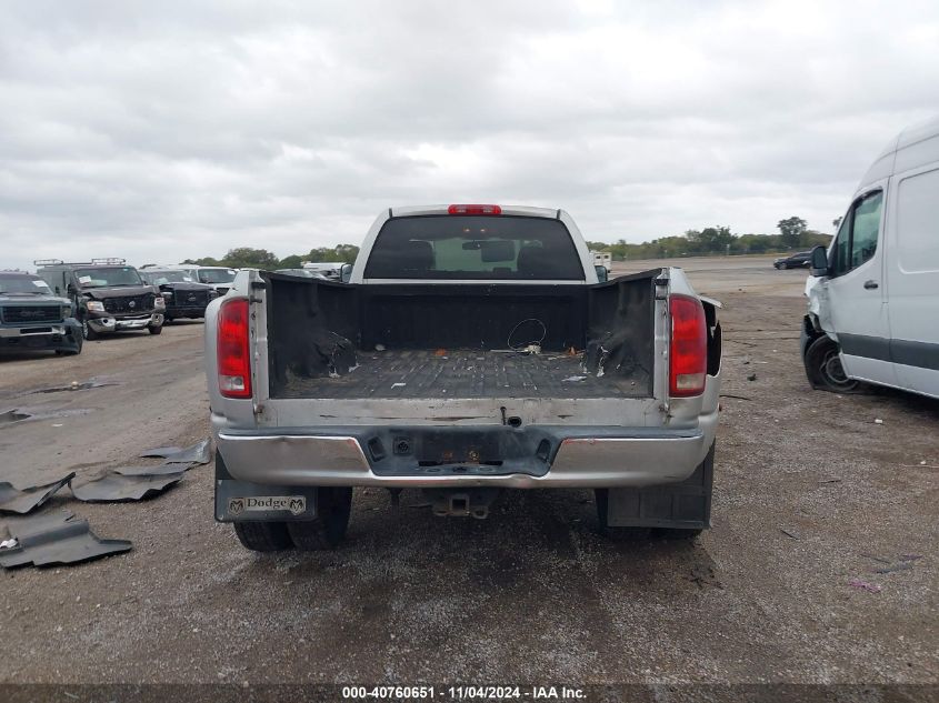 2004 Dodge Ram 3500 Slt/Laramie VIN: 3D7MU48C84G165734 Lot: 40760651