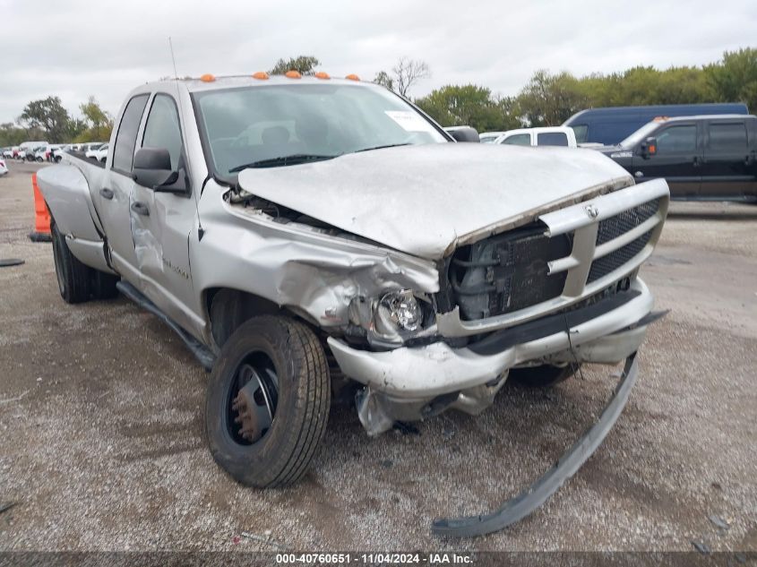 2004 Dodge Ram 3500 Slt/Laramie VIN: 3D7MU48C84G165734 Lot: 40760651