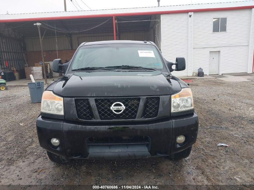 2008 Nissan Titan Pro-4X/Xe VIN: 1N6BA07C78N340649 Lot: 40760686