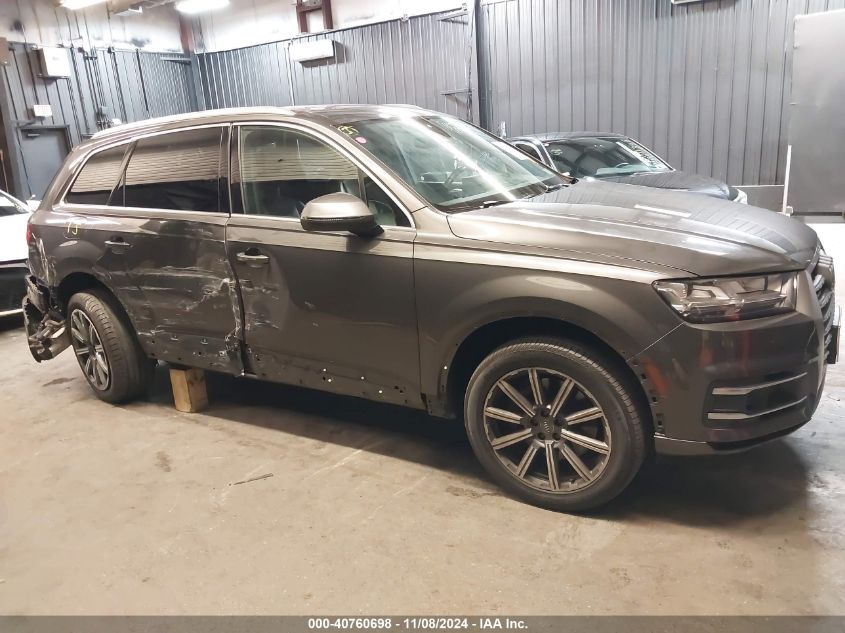 2018 Audi Q7 2.0T Premium VIN: WA1LHAF77JD051130 Lot: 40760698